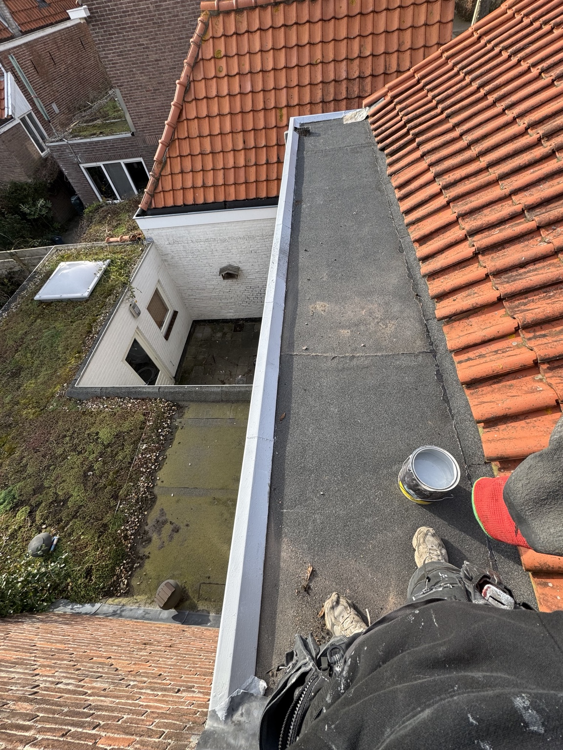 Platte dakbedekking